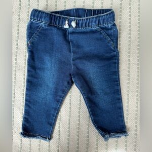 Baby Denim Drawstring Jeans